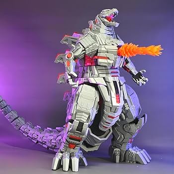 Amazon | メカゴジラ対コング 可動式 熱線 高さ約24cm ABS&PVC製